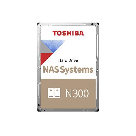 Toshiba HDD NAS N300 3.5"" 6TB / 7.2k / SATA / 256MB / Reliability: 24x7, 180TB per year, 1M hours / 3Y Warranty (RETAIL HDWG460